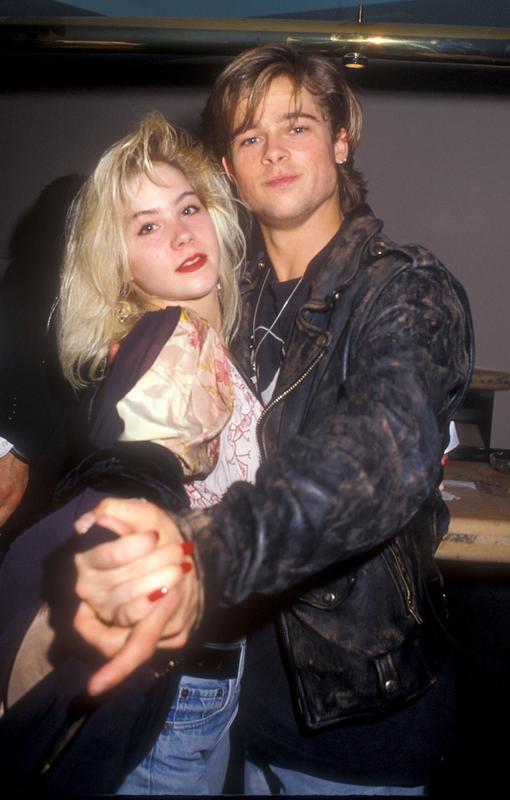 Christina Applegate One night in 1989 - What's the scoop with Brad Pitt? 25