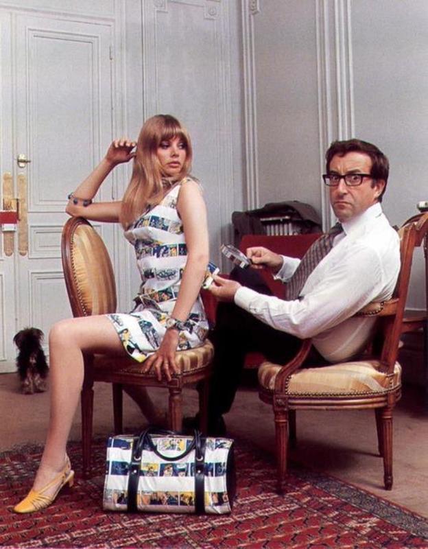 Cool couple or are they? Britt Ekland and Peter Sellers in the '60s 36