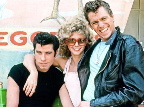 John Travolta on the set of "Grease" 1978 38