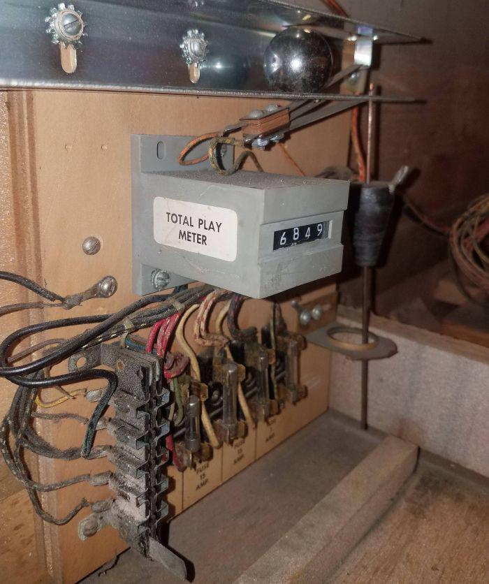 "Took Apart An Old Pinball Machine And Inside There's A Counter For The Number Of Times It's Been Played."